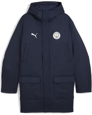 PUMA Manchester City Wintertrainingsjack Voor Maat - Blauw
