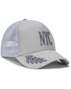 PUMA Nyc Jumpcat Trucker Hat - Gray