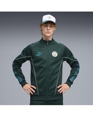 PUMA Manchester City King Anthem Jacke Herren, Kleidung - Grün