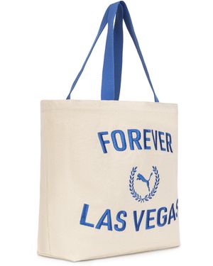 PUMA City Bound Canvas Tote Bag - Blue