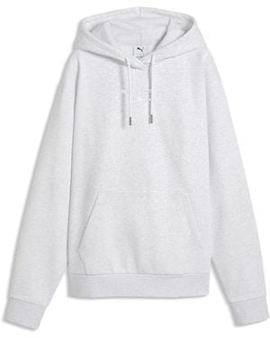 PUMA Class Full-Zip Fleece Hoodie - White