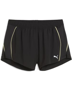 PUMA Velocity Hardloopshort Voor Zwart/Goud, Maat