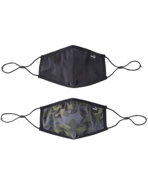PUMA Core Face Mask (Set Of 2) - Black