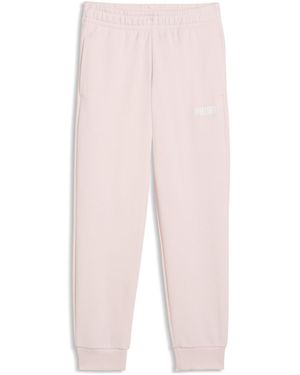 PUMA Pantalones De Chándal Essentials Logo Para Niños, Accesoiros, Rosa