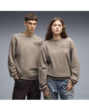 PUMA Mclaren Racing Crew Sweatshirt - Gray