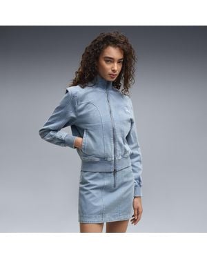 PUMA Future..Archive Washed Twill Short Jacket - Blue
