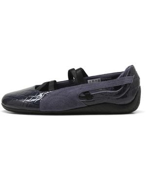 PUMA Speedcat Ballet Croc-Texture Sneakers Damen, Schuhe - Schwarz