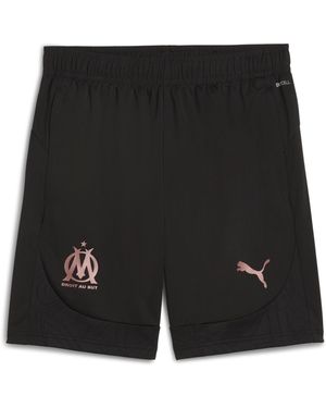PUMA Shorts Da Allenamento Olympique De Marseille Da Uomo - Nero