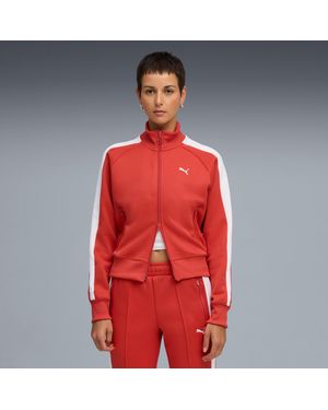 PUMA T7 Always On Kort Trainingsjack Voor - Rood