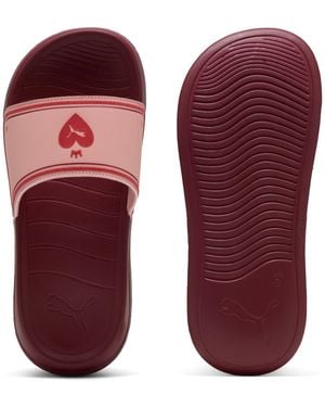 PUMA Sandalias Popcat 20 Idylle Para Mujer, Calzado, Rosa Fruit/Peach Frost/Dark Crimson - Morado