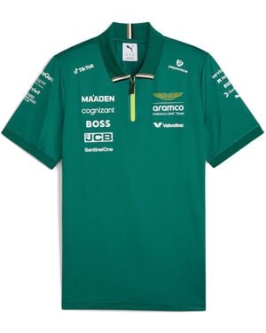 PUMA X Aston Martin Aramco F1Â Team Replica Polo Shirt - Green