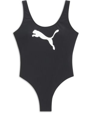 PUMA Swim One Piece Swimsuit - Black