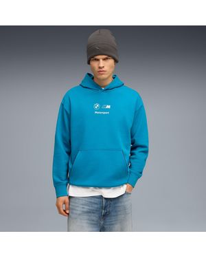 PUMA Bmw M Motorsport Essentials Fleece Hoodie - Blue
