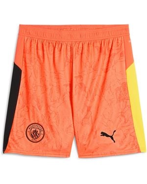 PUMA Kid Super X Manchester City Shorts Herren - Orange