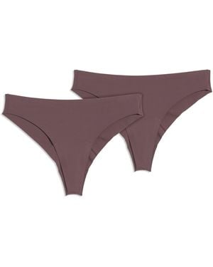 PUMA Brazilian Slips Damen (2Er-Pack) Accessoires - Lila