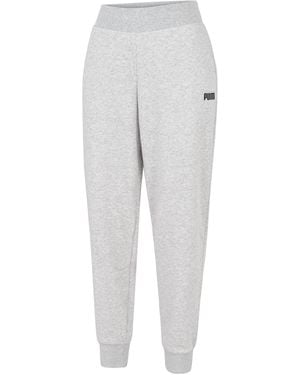 PUMA Essentials Logo Jogginghose Damen, Kleidung - Grau