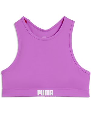 PUMA Swim Top Voor Maat - Paars
