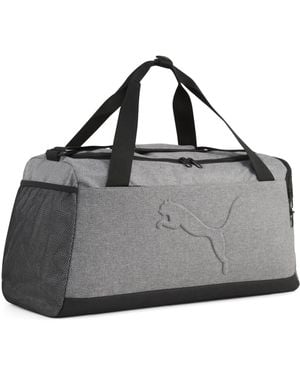 PUMA Bolsa De Deporte Buzz Heather Pequeña 35 L, Accesoiros, Gris