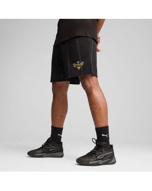 PUMA Melo Alwayz On 1 Basketbalshort - Zwart