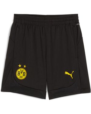 PUMA Borussia Dortmund Training Shorts in Black for Men Lyst UK