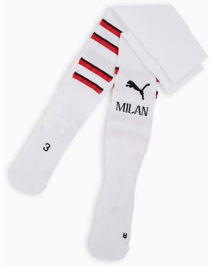 PUMA Ac Milan Grafische Sokken Voor Wit/Rood
