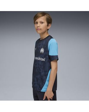 PUMA Olympique De Marseille Training Jersey Youth, Kleidung, /Azure - Blau