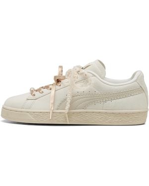 PUMA Suede Bloom Sneakers - White