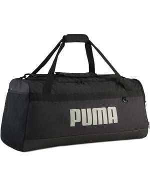 PUMA Challenger 85L Grote Tas, Zwart/Grijs
