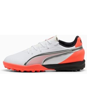 PUMA King Match Tt Football Boots Youth, /Glowing - Red