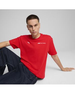 PUMA F1® ESS+ Relaxed Graphic T-Shirt - Rot