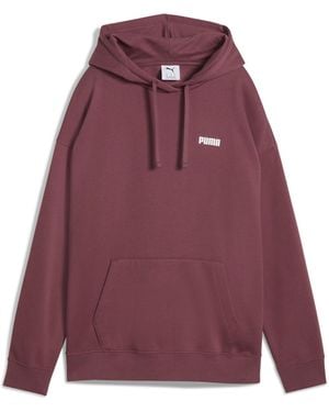 PUMA Hoodie Décontracté En Polaire Wardrobe Essentials - Rouge