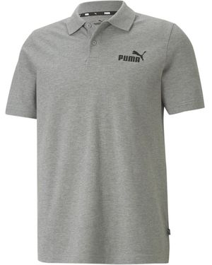 PUMA Ess Pique Polo - Grigio