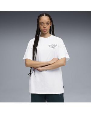 PUMA Hoops X Harry Potter T-Shirt Damen - Grau