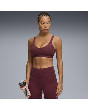 PUMA Shape Trainings-Bh, Kleidung, Ruby Shimmer - Rot