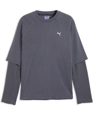 PUMA Select Essentials Double Layer T-Shirt - Blue