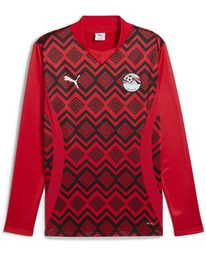 PUMA Ägypten Aufwärm-Sweatshirt Herren - Rot