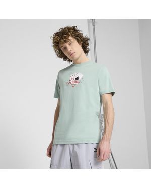 PUMA Las Vegas Four Aces Graphic T-Shirt - Blue