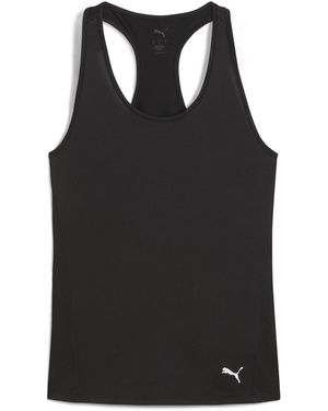 PUMA Train All Day Essentials Training Racerback Tank Top - Black