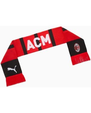 PUMA Ac Milan Essentials Scarf, For All Time - Red