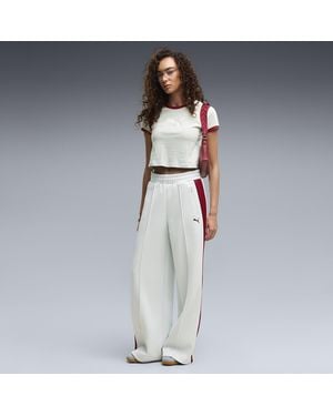 PUMA T7 Wide Leg Pants - Gray