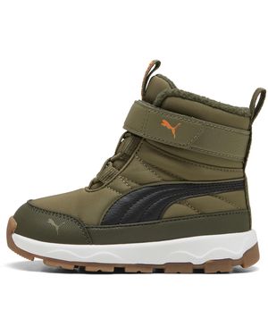 PUMA Botas Evolve Infantiles, Calzado, Verde