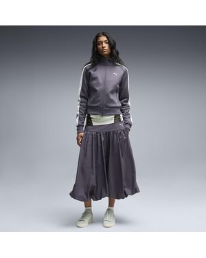 PUMA T7 Balloon Midi Skirt - Blue