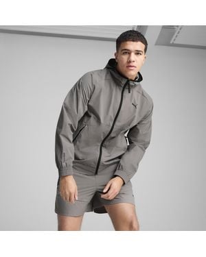 PUMA Tech Relaxed Track Jacket - Gray
