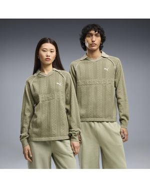 PUMA X Madhappy Pointelle Long Sleeve Jersey - Green