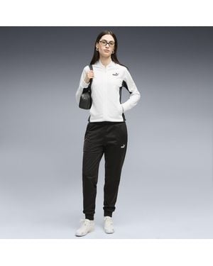 PUMA Tuta Da Baseball Da Donna, Abbigliamento, Bianco - Nero