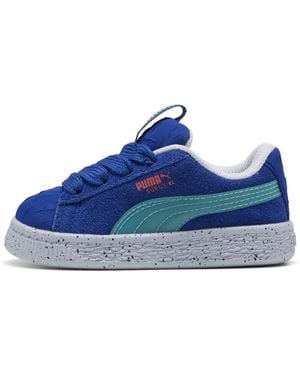 PUMA Sneakers Suede Xl Parachute Landing Per Bimbi Ai Primi Passi - Blu