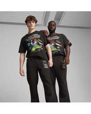 PUMA Pantaloni Da Basket Melo 1Love Dime Da Uomo - Nero