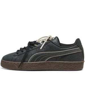 PUMA Suede Bloom Dress-Up Sneakers - Black