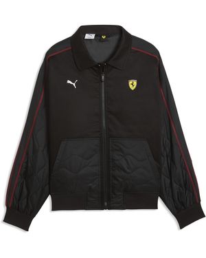 PUMA Ferrari Premium T7 Race Jacket Relaxed - Black