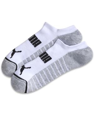 PUMA Terry Low Cut Socks (3 Pairs) - Metallic